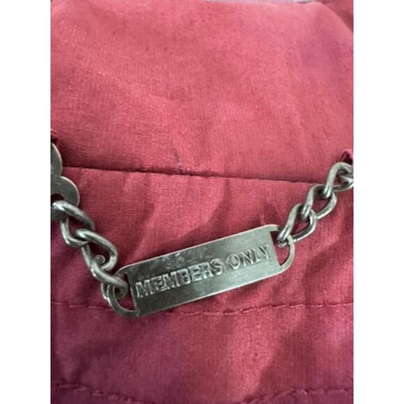 "MEMBERS ONLY" VINTAGE Quilt. Coat Knight Rider Stranger Things Teen Wolf SZ XXT - Picture 4 of 16